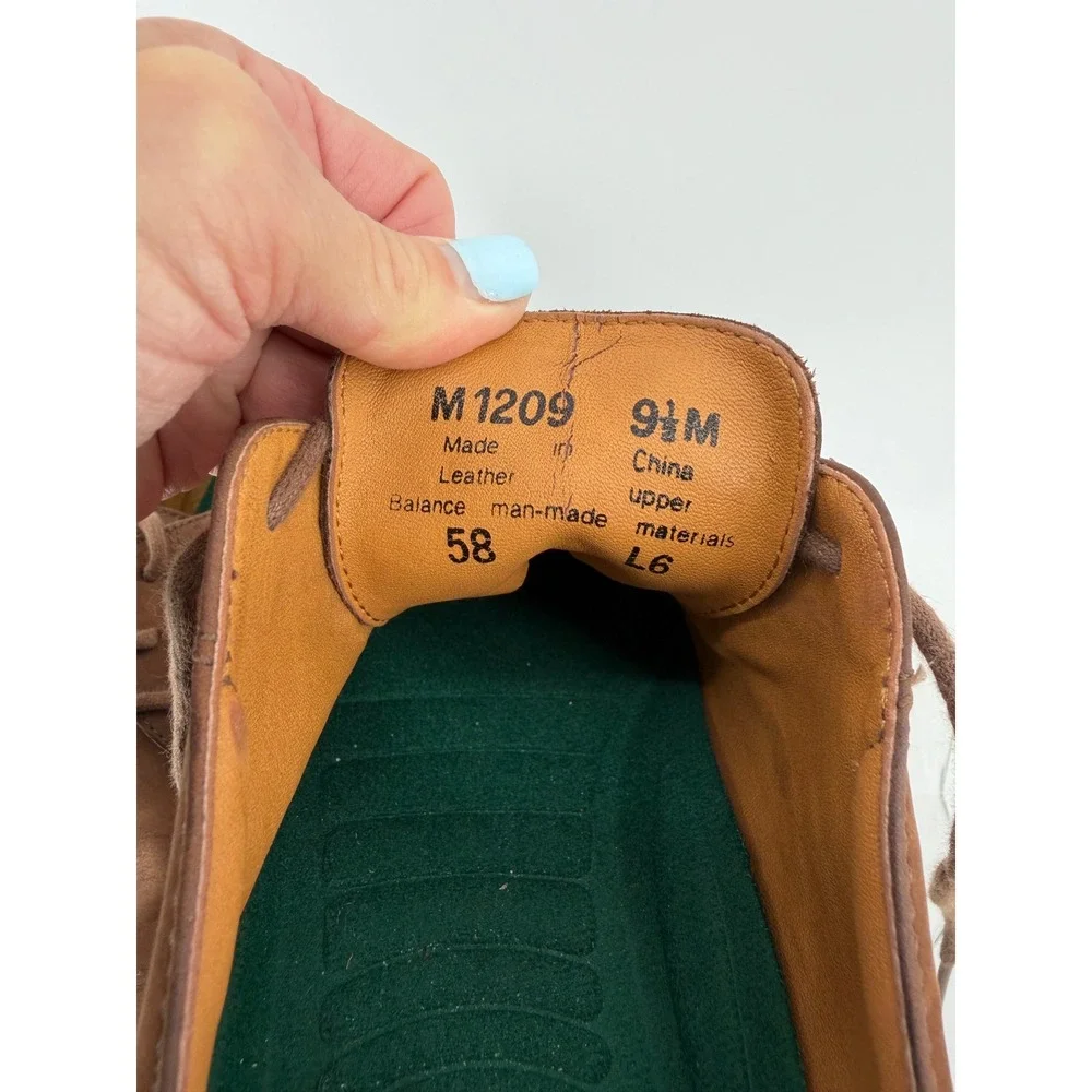 Rockport M1209 Brown‎ Suede Leather Oxford Dress Shoes Men's 9 1/2 M